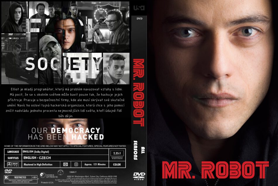 COVERS.BOX.SK ::: Mr. Robot - Season 1 (Nordic) - high quality DVD /  Blueray / Movie