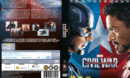 Captain America Civil War (2016) R2 DVD Nordic Cover