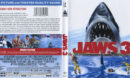 Jaws 3 (1983) R1 Blu-Ray Cover & label