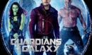 Guardians of the Galaxy (2014) R2 German Custom Blu-Ray Labels