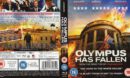 Olympus Has Fallen (2013) R2 Blu-Ray Cover & Label