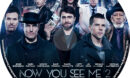 Now You See Me 2 (2016) R1 Blu-Ray Label