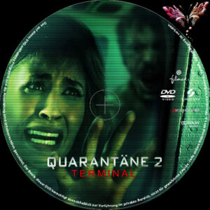 Quarantäne 1 & 2 dvd cover & labels (2008-2011) R2 German Custom