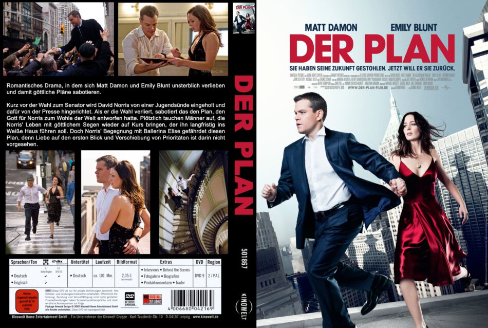 Der Plan (2011) R2 German Cover & Label.