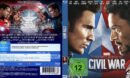 Captain America - Civil War (2016) R2 German Custom Blu-Ray Covers & Label