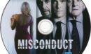 Misconduct (2016) R4 DVD Label