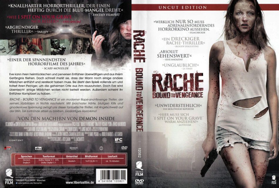 Rache - Bound to Vengeance (2016) R2 GERMAN Cover.