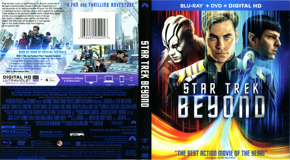 Star Trek Beyond Blu Ray Cover Labels 16 R1