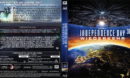 Independence Day - Wiederkehr 3D (2016) R2 German Blu-Ray Cover & Label