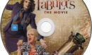 Absolutely Fabulous: The Movie (2016) R4 DVD Label