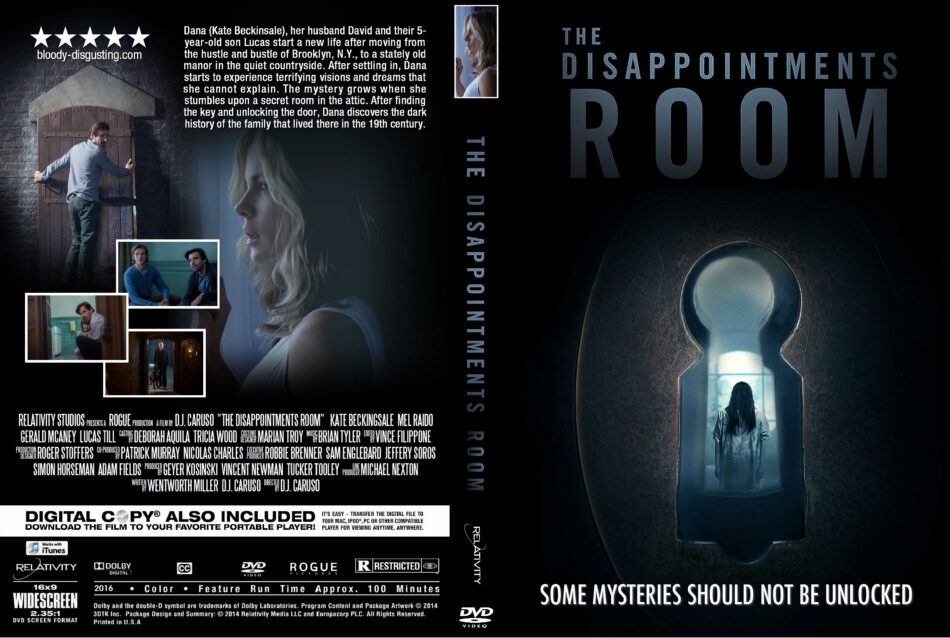 The Disappointments Room Dvd Cover 2016 R0 Custom