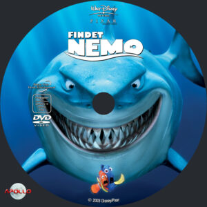 Findet Nemo dvd cover & labels (2003) R2 German