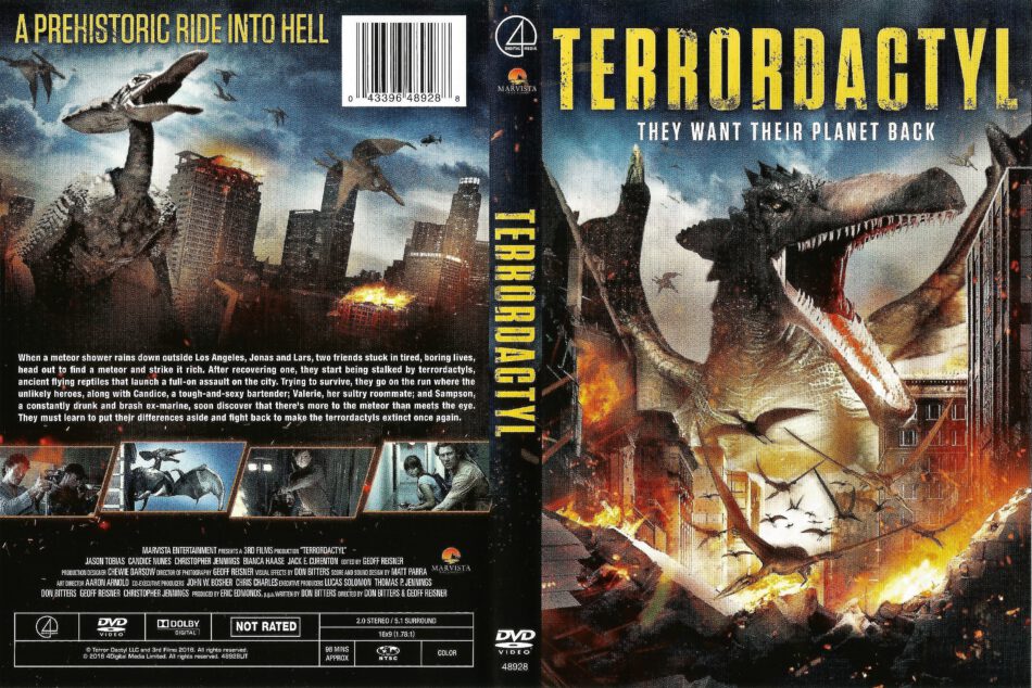 Terrordactyl dvd cover (2016) R1