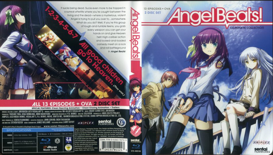 Angel Beats Blu Ray Cover 10 R1