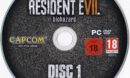 Resident Evil 7 Biohazard (2017) German PC Labels