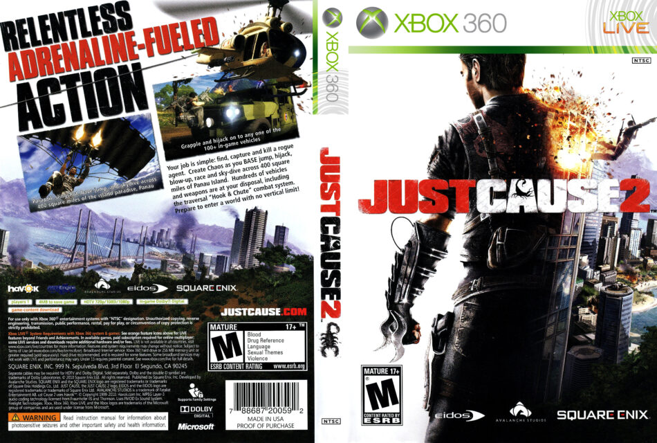 just cause xbox 360