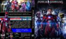 Power Rangers (2017) R0 CUSTOM DVD Cover & Label