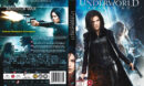 Underworld: Awakening (2012) R2 Nordic Retail DVD Cover + Custom Label