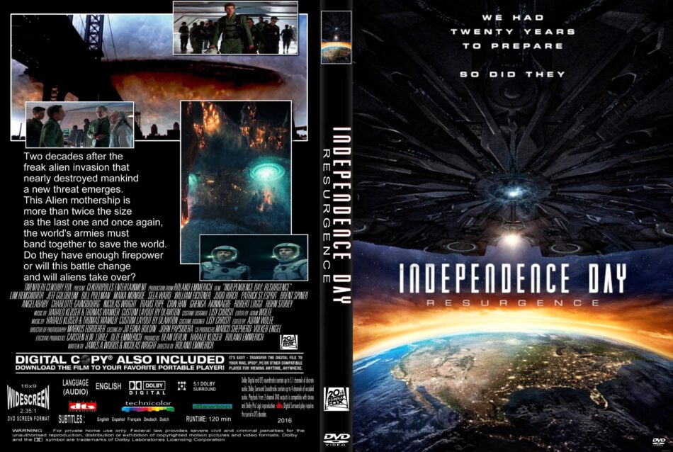 Independence Day Resurgence Dvd Cover Label 2016 R1 Custom The black labyrinth (2016, фильм). independence day resurgence dvd cover