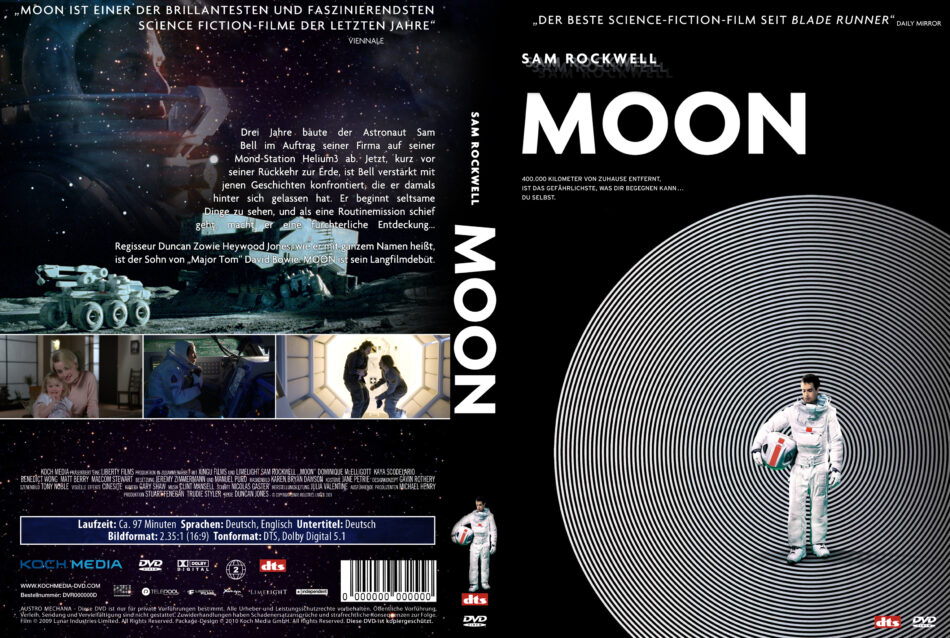 Moon dvd cover (2009) R2 GERMAN