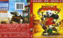 Kung Fu Panda 2 (2011) R1 Blu-Ray Cover & Labels