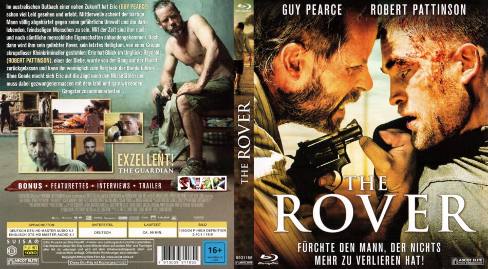 The Rover Blu-ray Cover (2014) R2 German