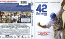 42: The Jackie Robinson Story (2013) R1 Blu-Ray Cover & Labels