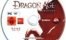Dragon Age Origins (2009) German PC Cover Labels