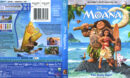 Moana (2017) R1 Blu-Ray Cover & Labels