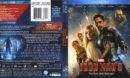 Iron Man 3 (2013) R1 Blu-Ray Cover & Label