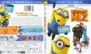 Despicable Me 2 (2013) R1 Blu-Ray Cover & Label