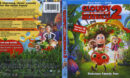 Cloudy With A Chance Of Meatballs 2 (2013) R1 Blu-Ray Cover & Labels