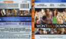 Won't Back Down (2012) R1 Blu-Ray Cover & Label