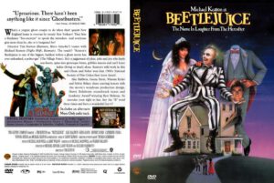 Beetlejuice dvd cover (1988) R1