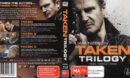 Taken Trilogy (2014) R4 Blu-Ray Cover Cover & Labels