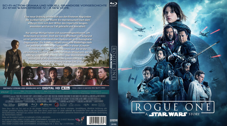 star wars a rogue one dvd release date