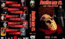 Freitag der 13. Teil 1-10 (35mm Spine) (1980 - 2001) R2 GERMAN Custom DVD Cover