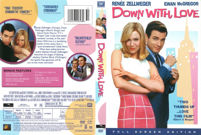Down With Love dvd cover (2003) R1