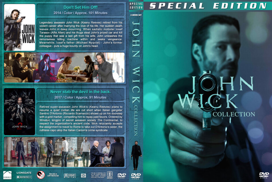 John Wick 2 Blu Ray Custom Vvtiindex 