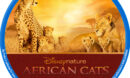 African Cats (2011) R1 Custom Blu-Ray Label