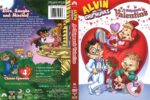 Alvin and the Chipmunks A Chipmunk Valentine (2009) R1 DVD Cover