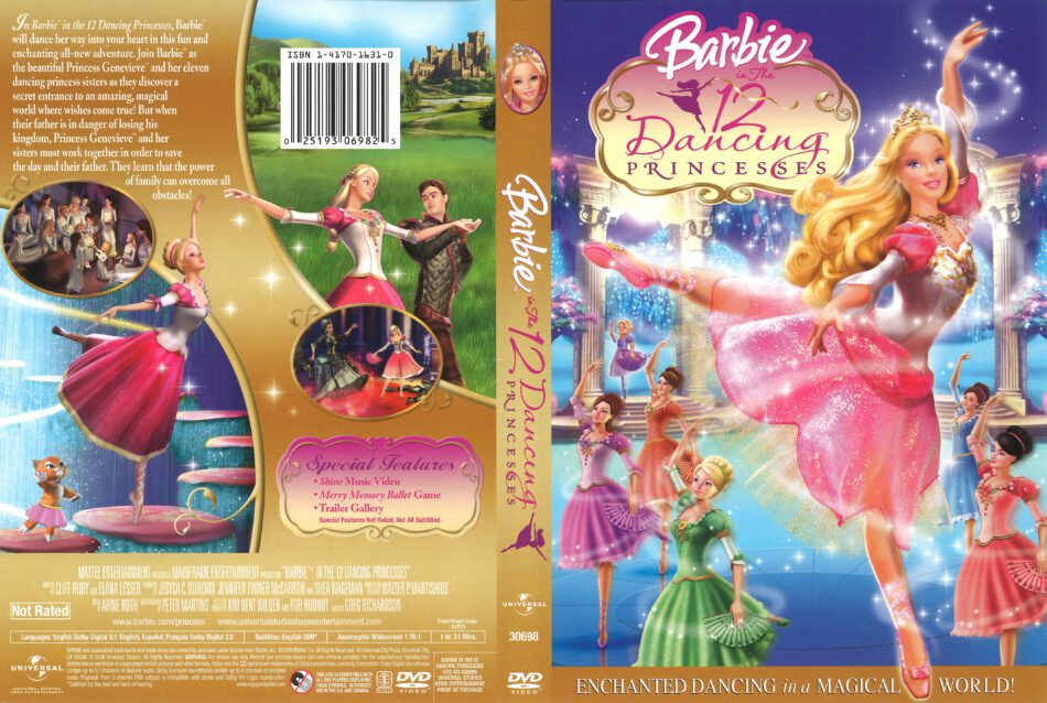 barbie in the 12 dancing princesses full movie free