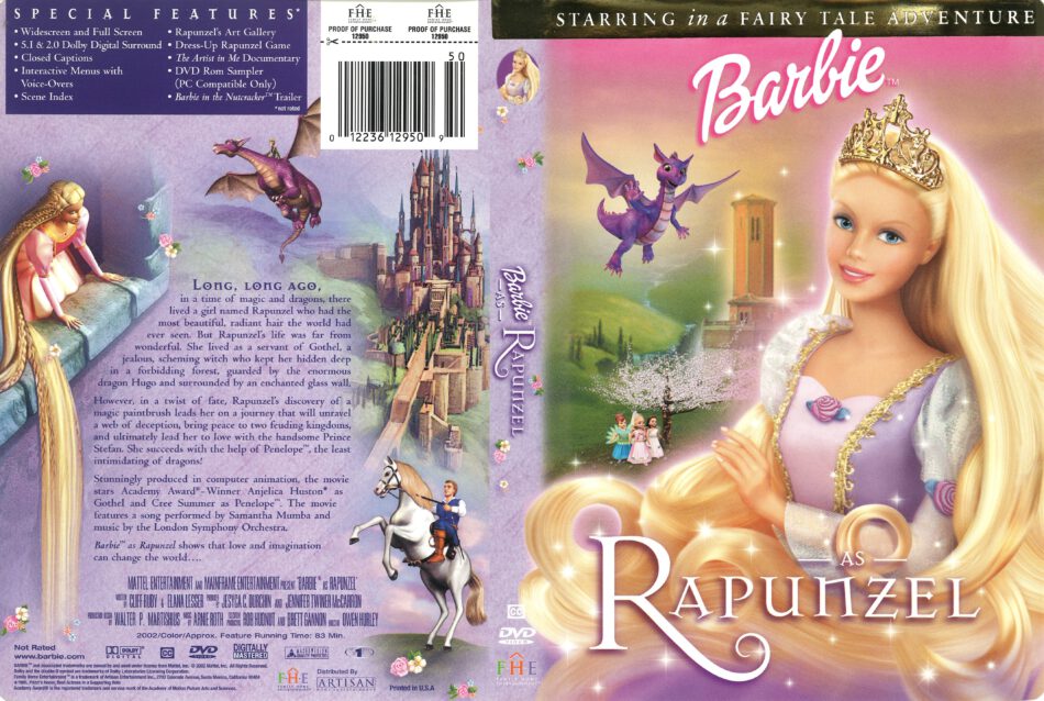 barbie as rapunzel songs