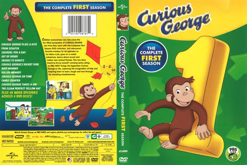Curious George Dvd Cover