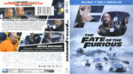 The Fate Of The Furious (2017) R1 Blu-Ray Cover & Labels