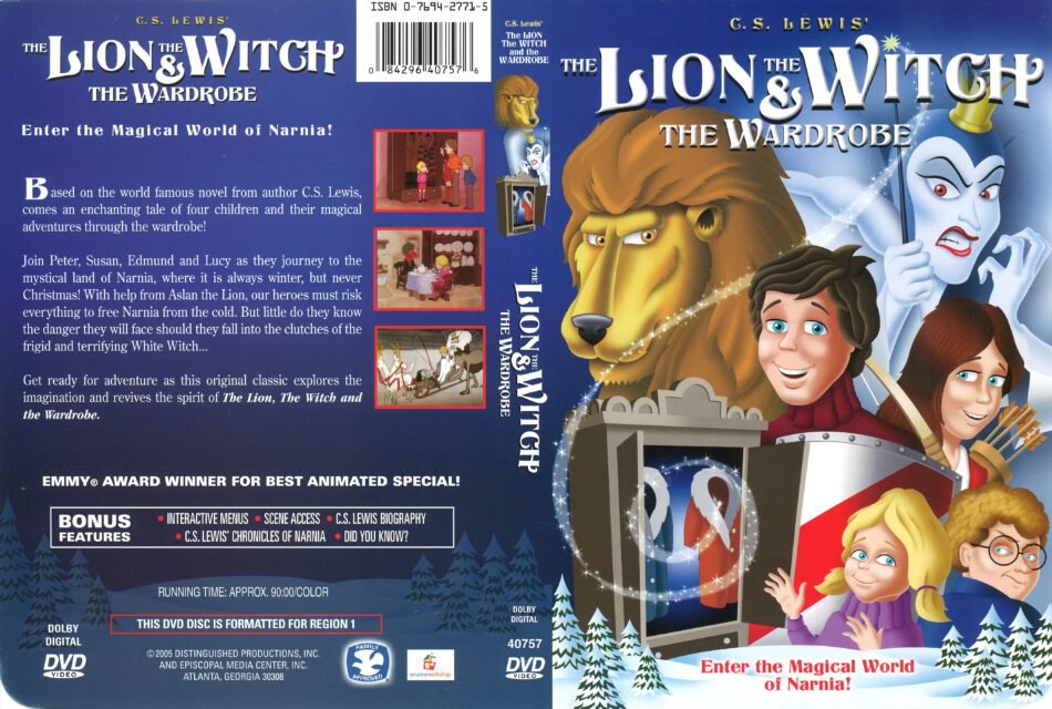 The Lion The Witch And The Wardrobe Dvd Cover 2005 R1