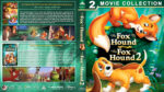 The Fox and the Hound Double Feature (1981-2006) R1 Custom Blu-Ray Cover