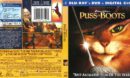 Puss in Boots (2012) R1 Blu-Ray Cover
