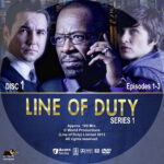 Line of Duty - Series 1 (2012) R1 Custom Labels