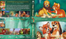 The Fox and the Hound Double Feature (1981-2006) R1 Custom V2 Blu-Ray Cover